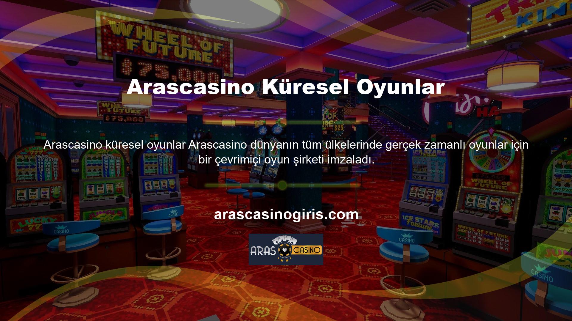 İnternet ve oyun siteleri, insanların canlı casino oyunları oynamasını mümkün kıldı